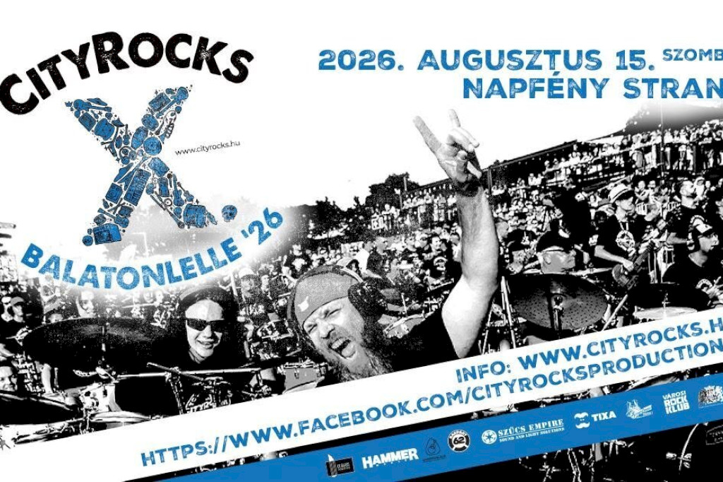 CityRocks Balatonlelle - Közép-Európa legnagyobb rockzenekara