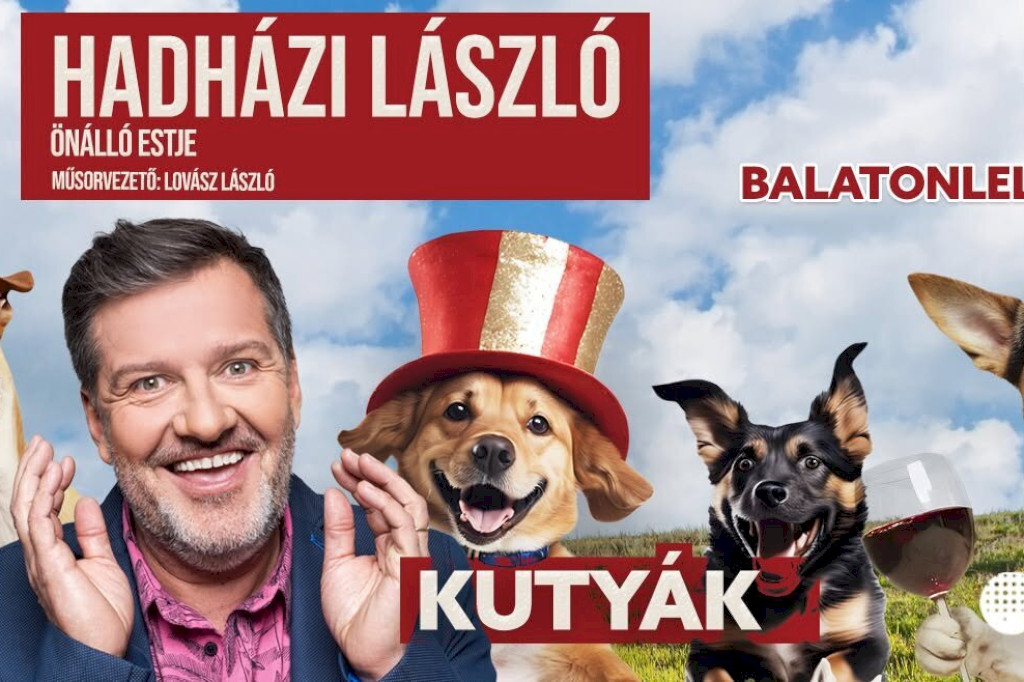 Hadházi László önálló estje Balatonlellén