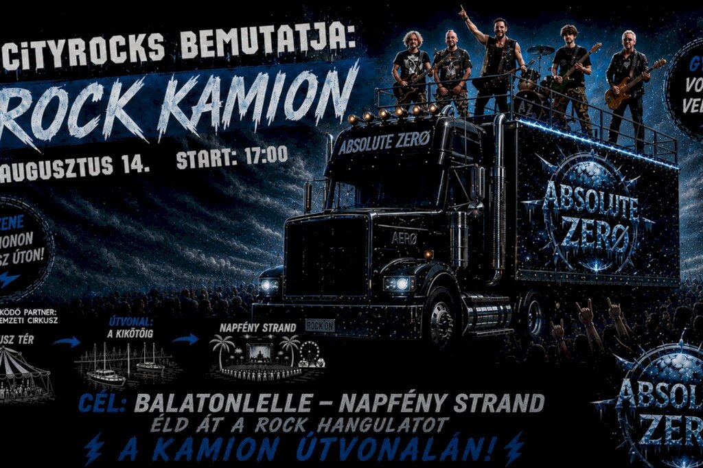 Rock Kamion – élő zenés felvonulás Balatonlellén